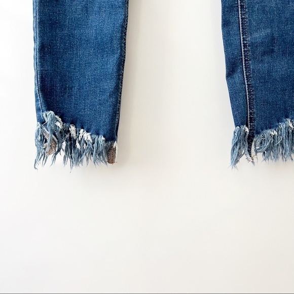 Free People Great Heights Frayed Skinny Jeans - Picture 5 of 14